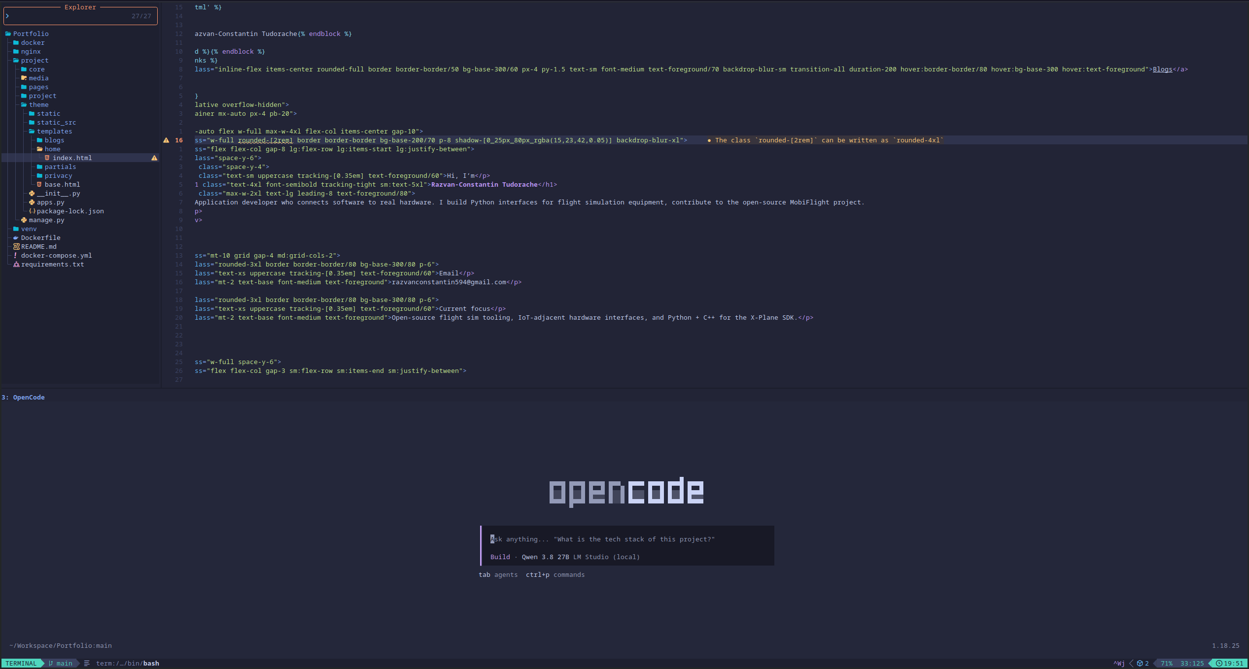 My New Coding Workflow with Neovim, LazyVim and Local AI